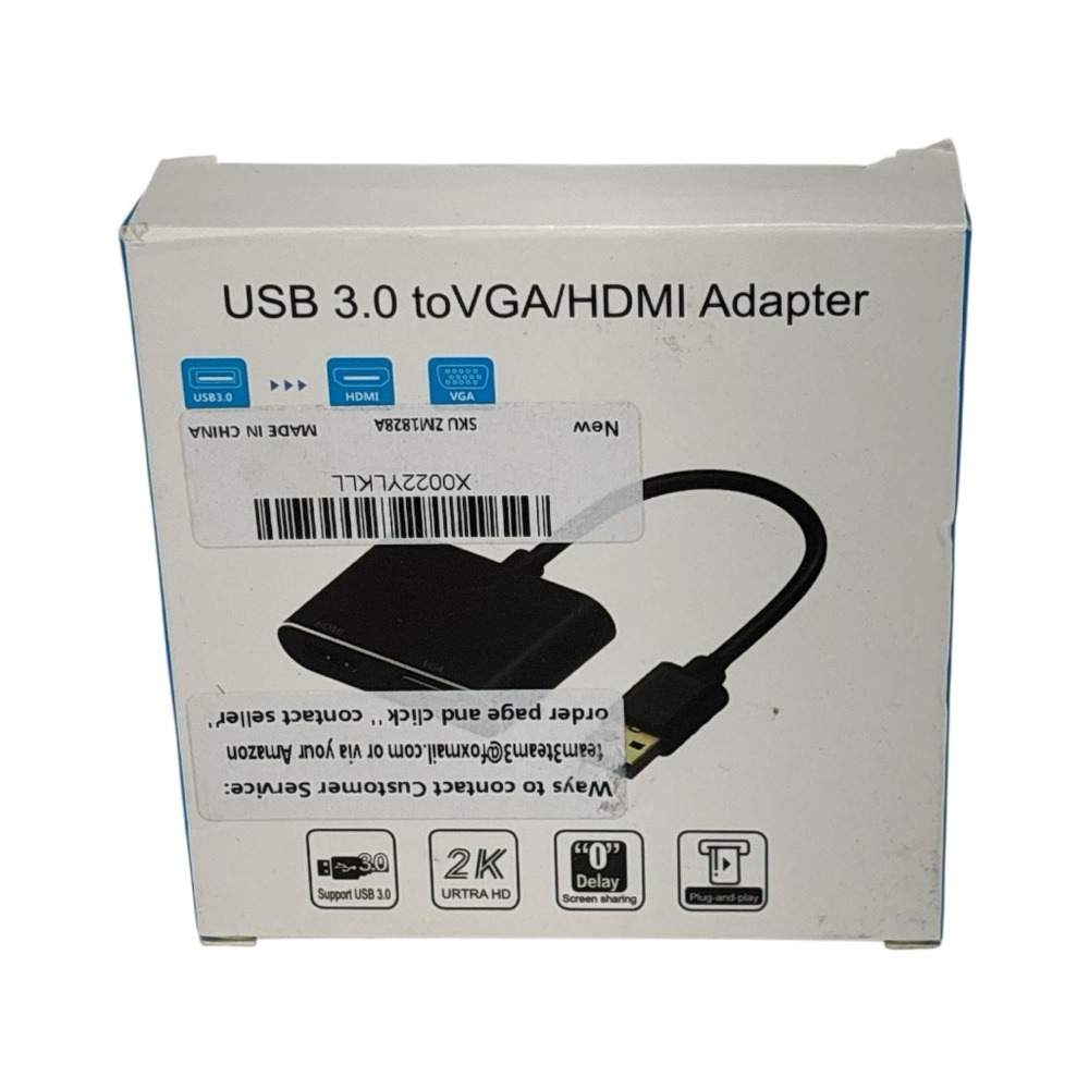 USB 3.0 to VGA/HDMI Adapter